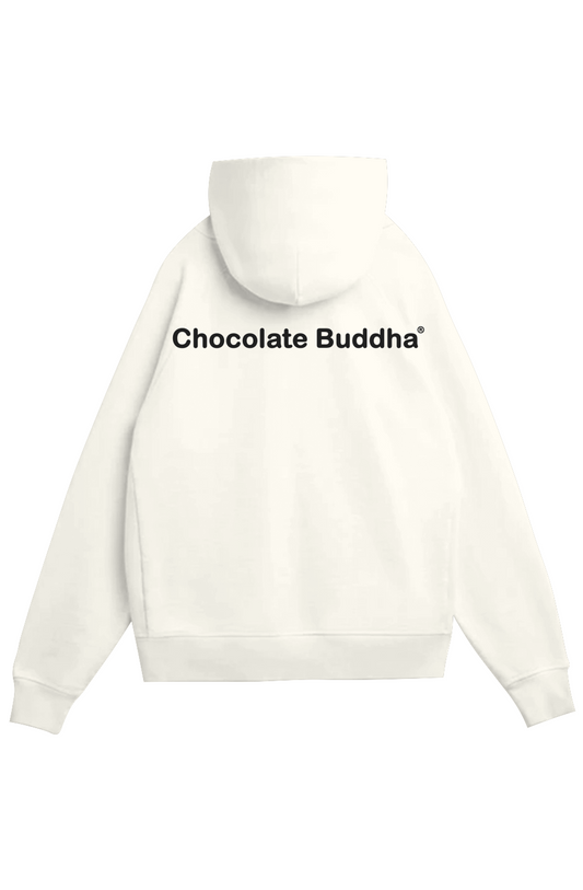 Chocolate Buddha (both sides) Heavy Organic French Terry Hood