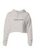 Chocolate Buddha Lightweight Crop Hoodie