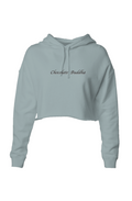 Chocolate Buddha Lightweight Crop Hoodie