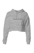 Chocolate Buddha Lightweight Crop Hoodie