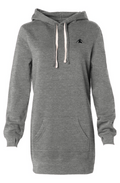 Chocolate Buddha Hooded Sweatshirt Dress