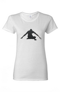 Chocolate Buddha Ladies Heavy Cotton T-Shirt