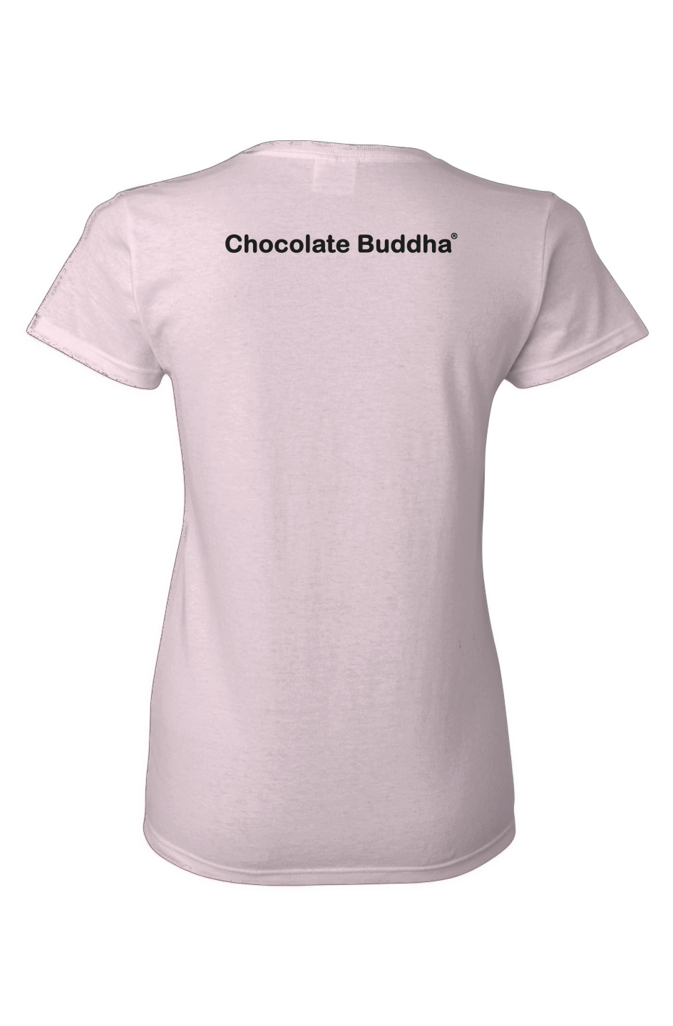 Chocolate Buddha Ladies Heavy Cotton T-Shirt