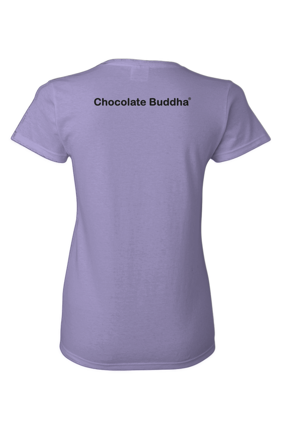 Chocolate Buddha Ladies Heavy Cotton T-Shirt