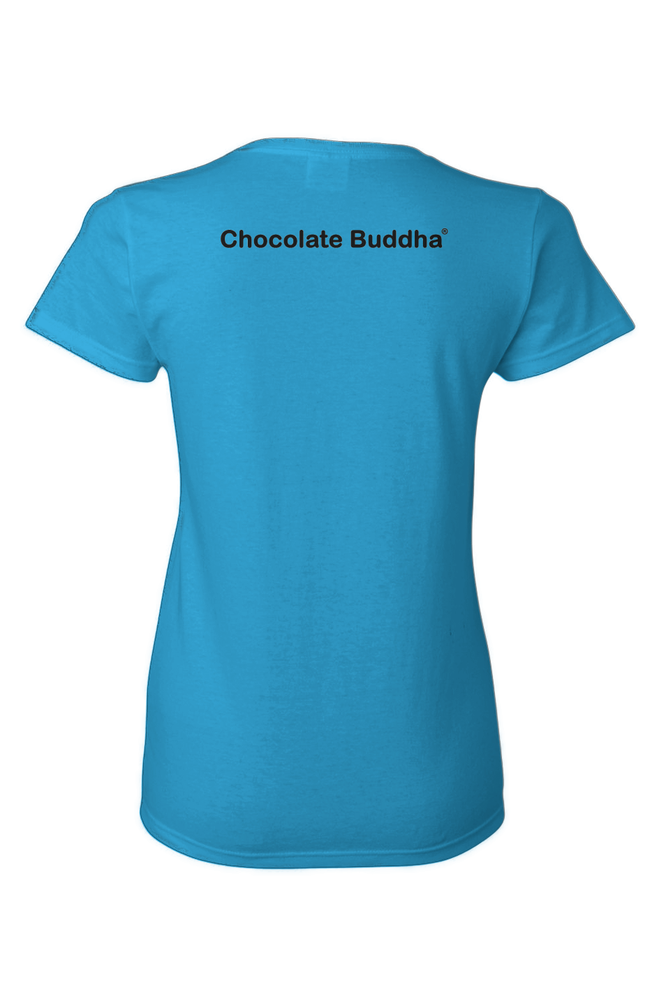 Chocolate Buddha Ladies Heavy Cotton T-Shirt