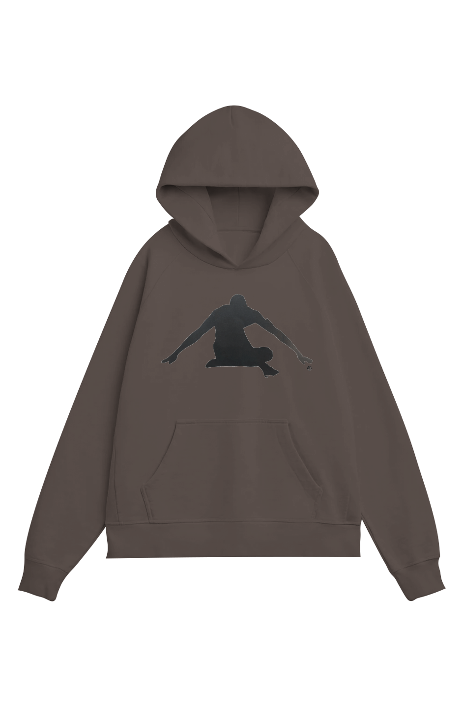 Chocolate Buddha Heavy Organic French Terry Hood