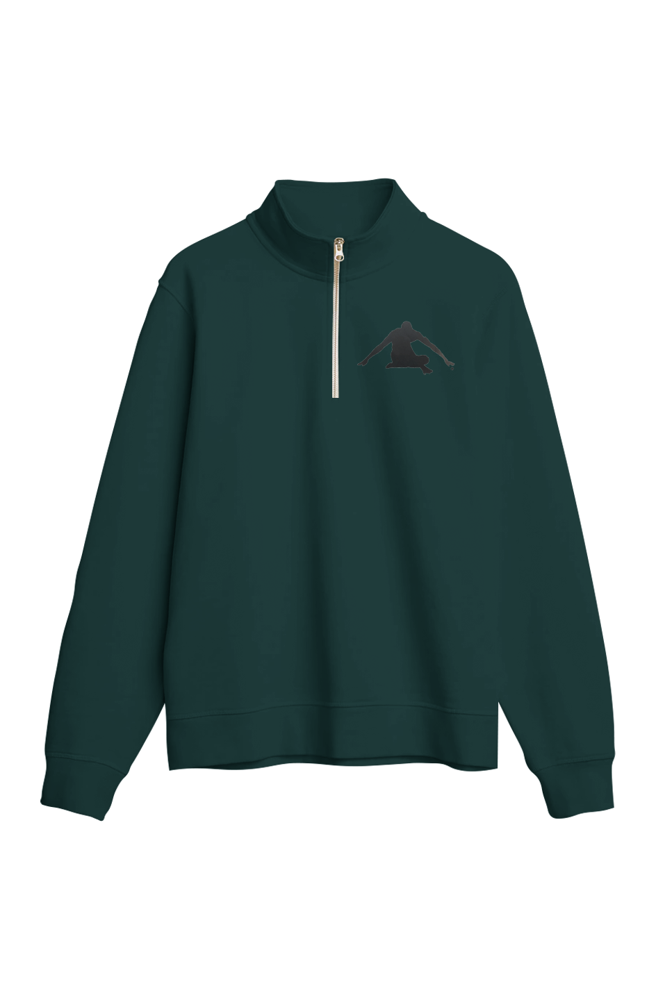 Chocolate Buddha Heavy Organic French Terry Quarter Zip