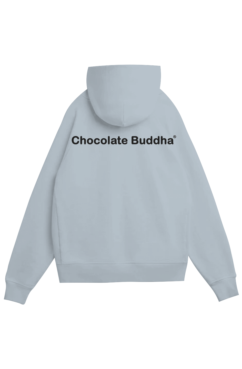 Chocolate Buddha (both sides) Heavy Organic French Terry Hood