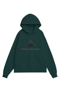 Chocolate Budha (both sides) Heavy Organic French Terry Hood