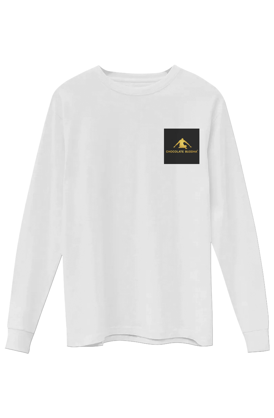 Chocolate Buddha 001 Supima Long Sleeve Tee