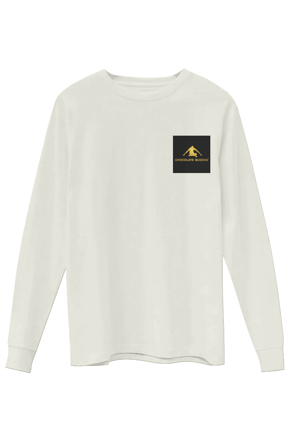 Chocolate Buddha 001 Supima Long Sleeve Tee