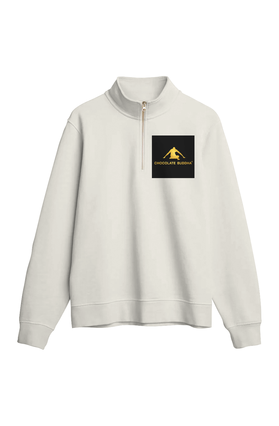 Chocolate Buddha 001Heavy Organic French Terry Quarter Zip