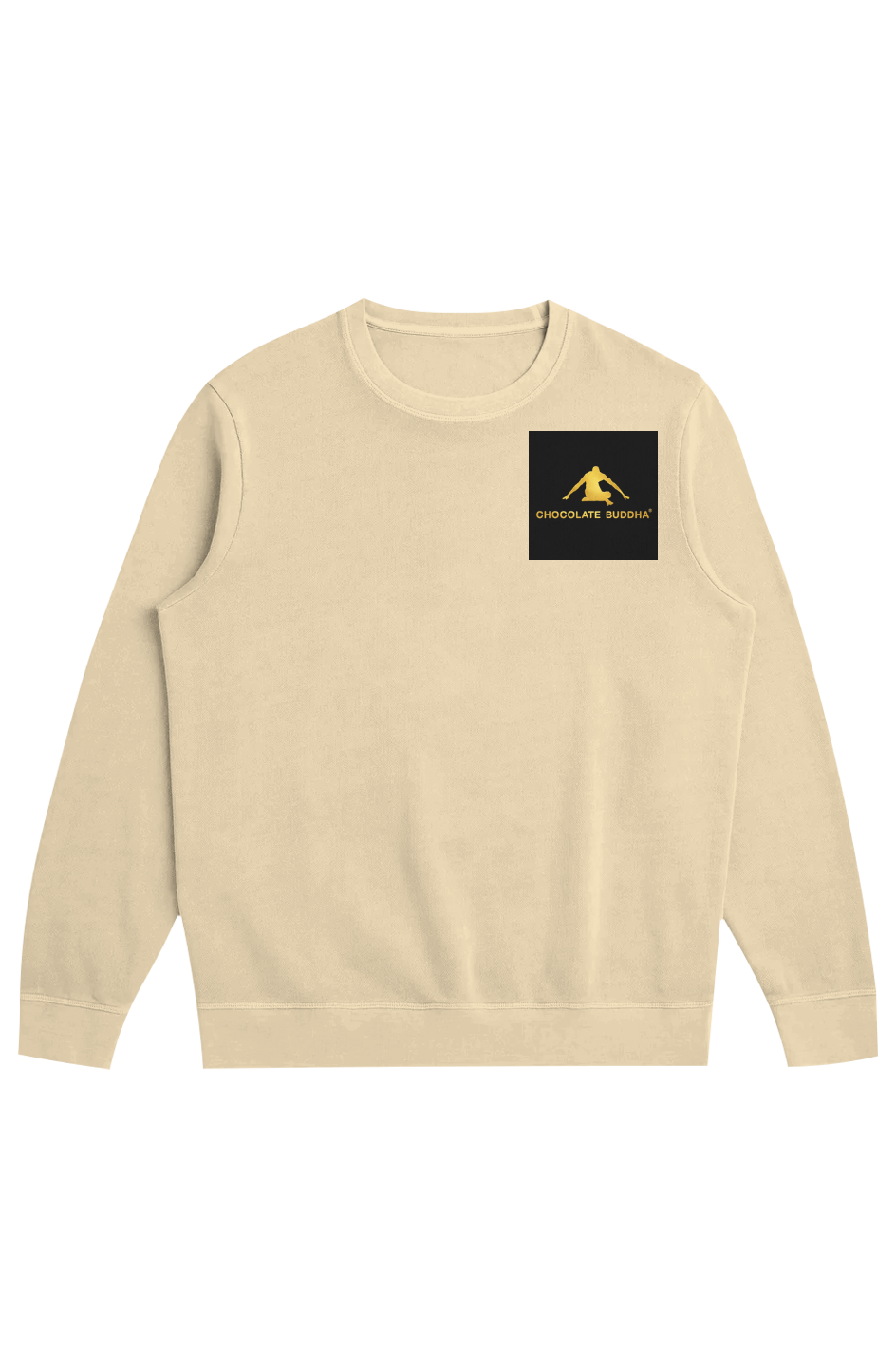Chocolate Buddha 001 Midweight Organic French Terry Crew