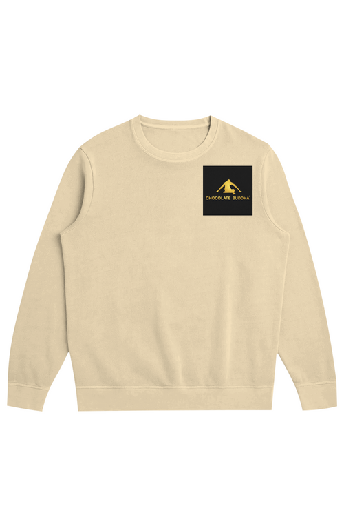 Chocolate Buddha 001 Midweight Organic French Terry Crew